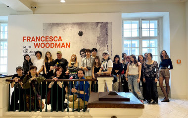 Oddelenie fotografického dizajnu na návšteve Albertiny